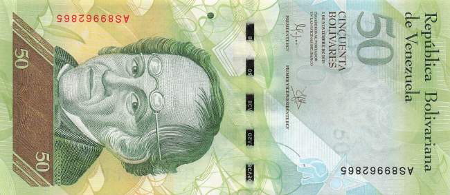 50 Bolivares 2015